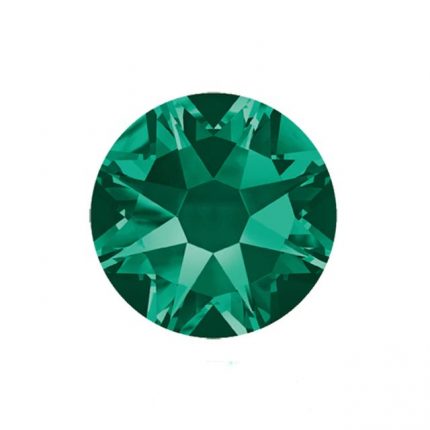 Клеевые стразы Сириус (8+8 граней) 2088 Emerald AB (C312AB)