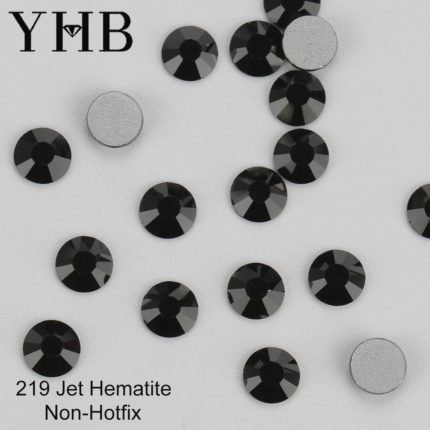 Стразы YHB холодной фиксации: 12cf Flat Backs No Hotfix (Термостразы 12 граней)