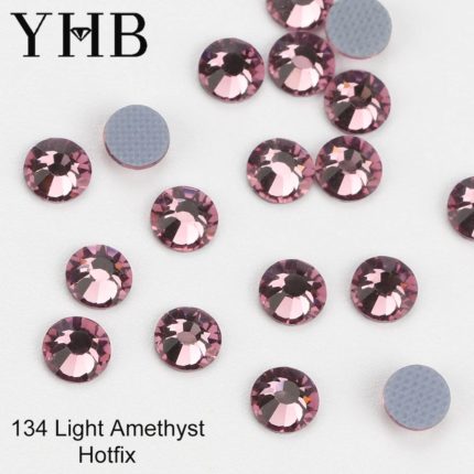 Стразы YHB горячей фиксации: 12hf Flat Backs Hotfix (Клеевые кристаллы 12 граней)